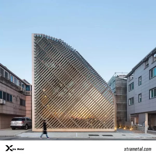 Slanted Louvers