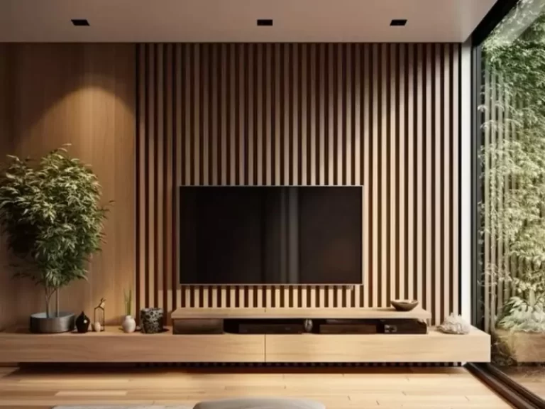 House Decor with Wood Look Batten