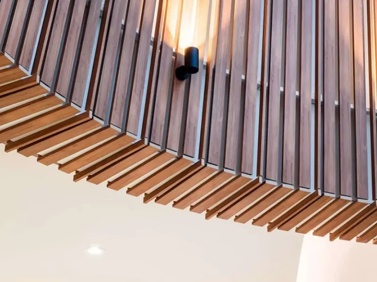 aluminum timber look battens