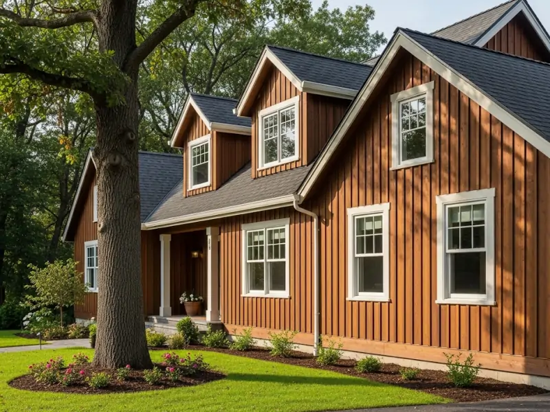 wood siding for house