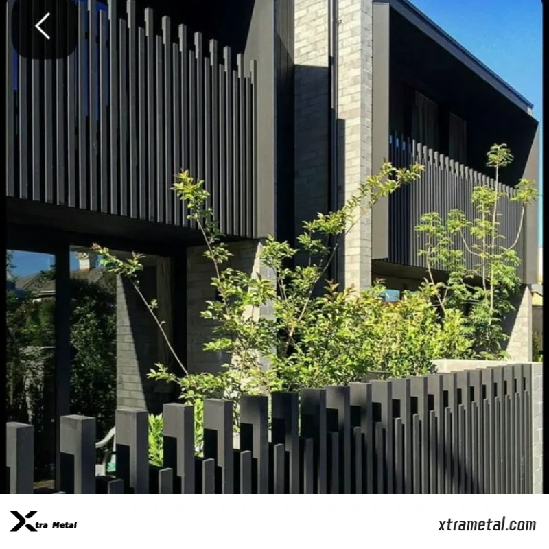 aluminium batten fence