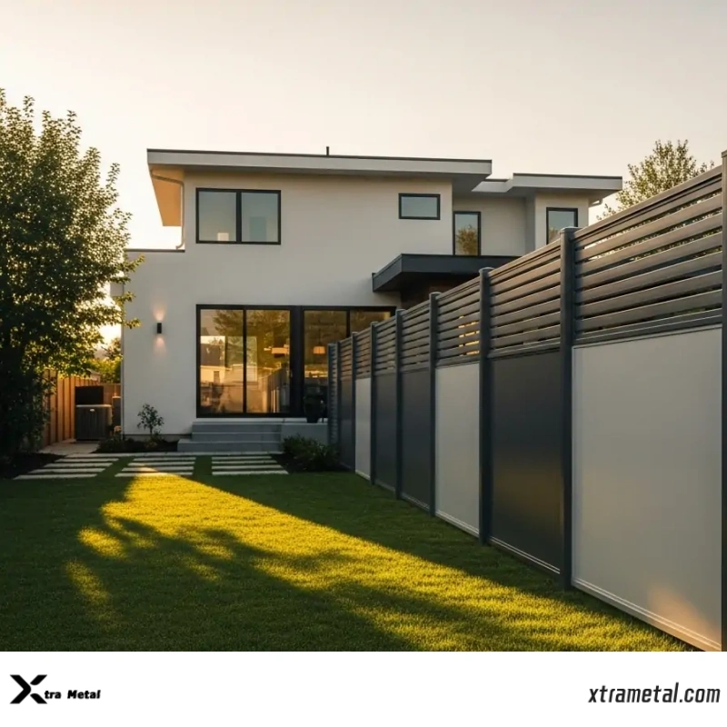 Horizontal Aluminum Fence